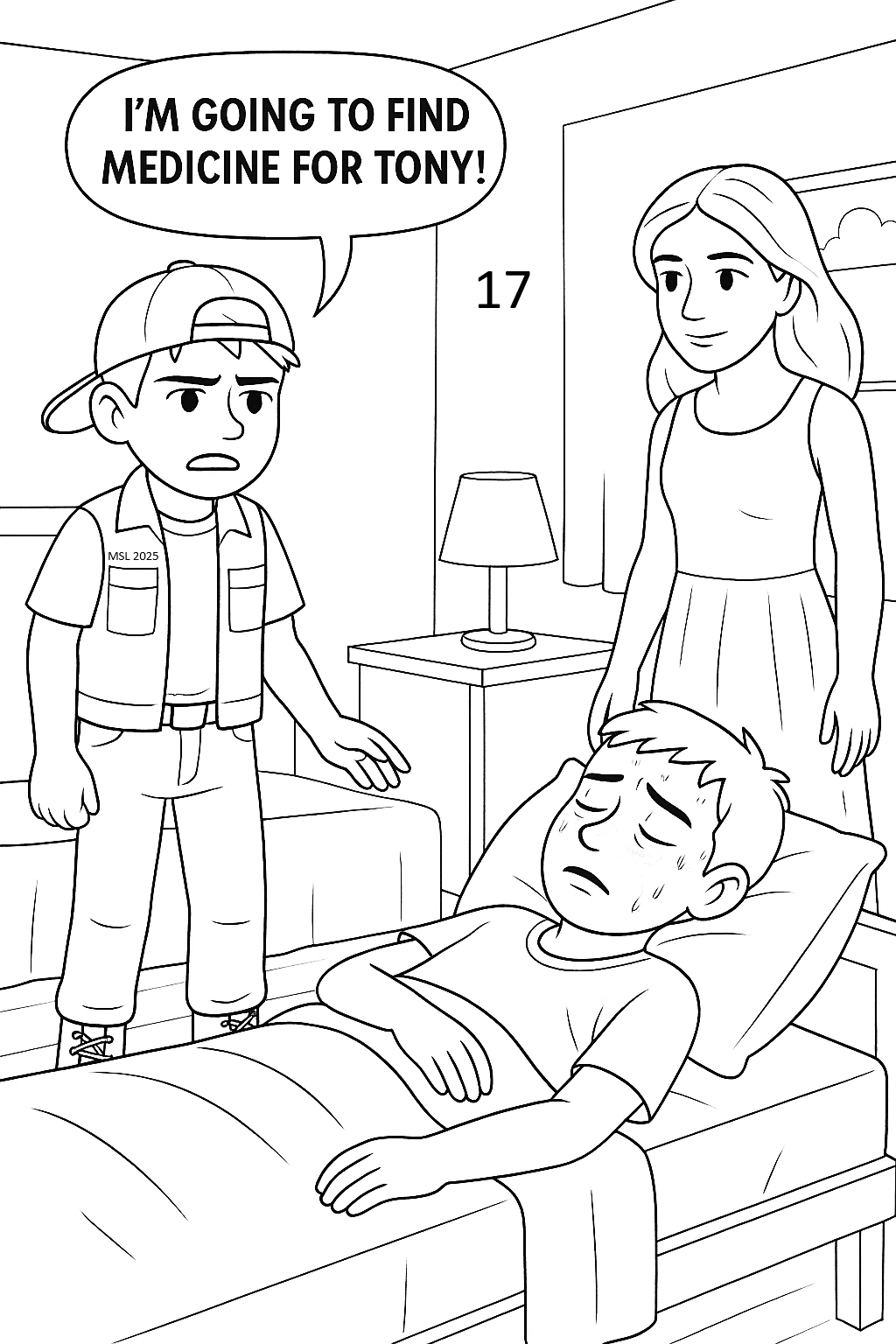 7. The Runt and Lisa in the room with Tony